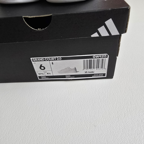 Adidas Grand Court Cloudform Womens Lifestyle Tennis Shoe Comfort White Size 6 - Picture 5 of 13